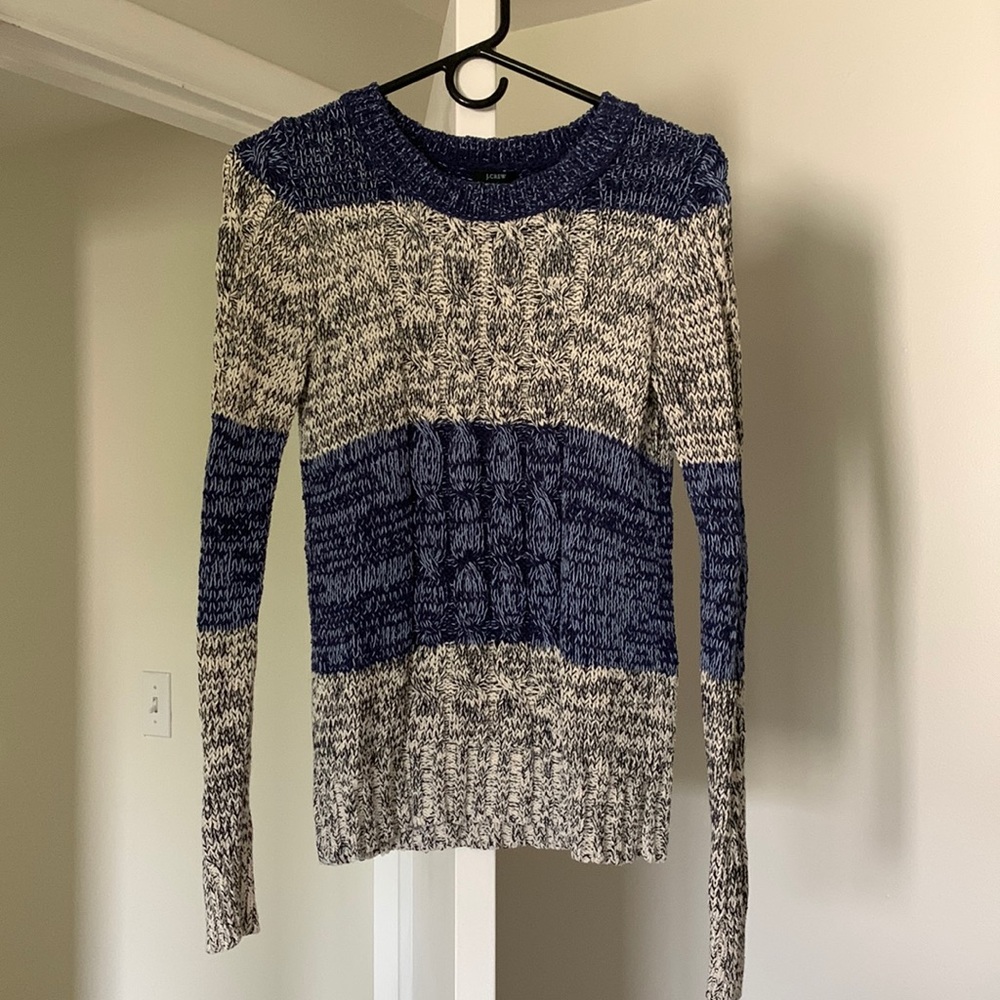 J.Crew Cable Knit Sweater